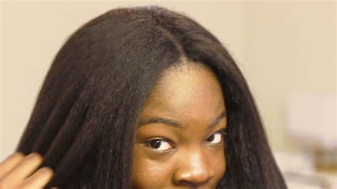 Seuns No Leave Out Crochet Method On Straight Hair Full Sew In Tutorial Youtube