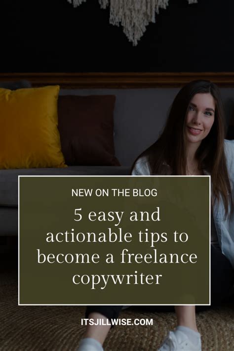 5 Tips To Help You Become A Copywriter