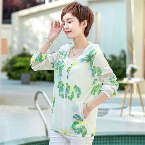 Daisy Ice Silk Sun Protection Clothing For Women New Summer