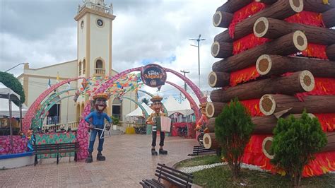 Veja como ficou a decoração de são João na cidade de cacimba de dentro