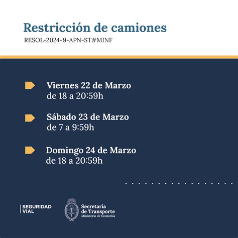 Restricción De Camiones En Rutas Nacionales Por El Fin De Semana Prensa Santiago