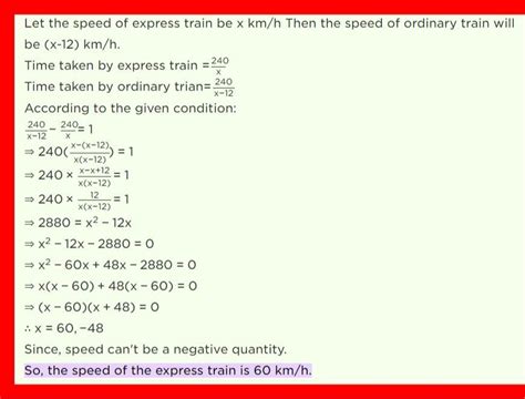 An Express Train Takes A Run Of 240 Km At A Certain Speed Another