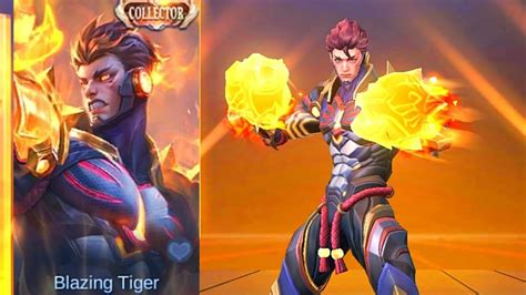 Collector Skin Paquito Blazing Tiger Gameplay Mobile Legends Paquito