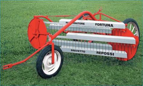 Rotary Rake Pianura Repossi Macchine Agricole S R L Side