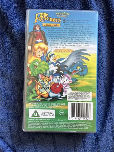 The Rescuers Down Under Vhssur 1997 £500 Picclick Uk