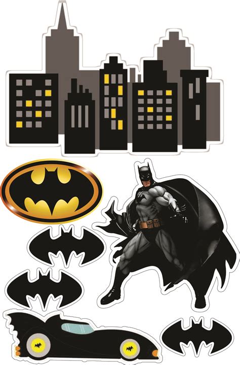 Batman Cake Topper Free Printable - PRINTABLE TEMPLATES