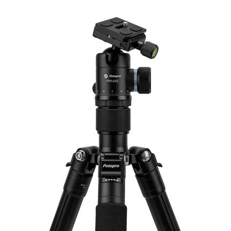 Fotopro F5 Tripod With FPH 52Q Ball Head Black Fdirect Eu B2B Only