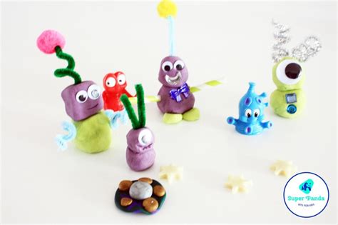 Create An Alien Mini Play Dough Kit Etsy