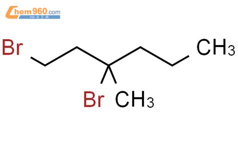 118068 79 4 Hexane 1 3 dibromo 3 methyl 化学式结构式分子式mol 960化工网