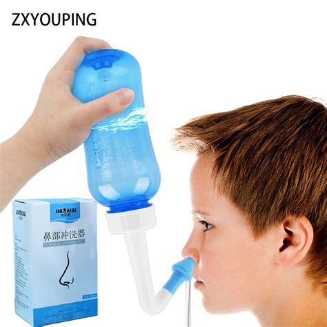 Lavador Nasal Ml Garrafa Lavadora Brine Nasal Irrigador