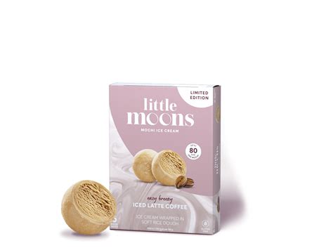 Little Moons Mochi Ice Cream Flavours | Iced Latte Coffee