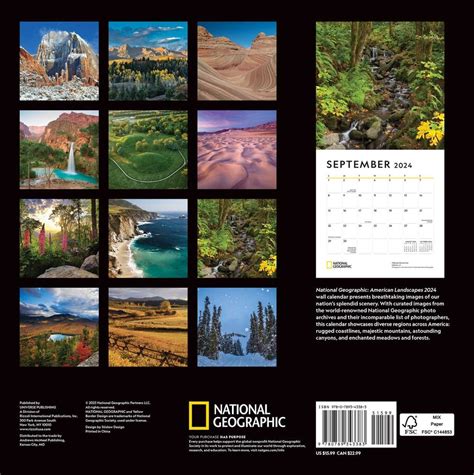 National Geographic Calendars 2024 - Maura Sherrie