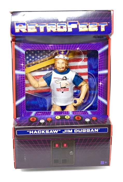 Buy Wrestling Wwe Elite Retrofest Exclusive Hacksaw Jim Duggan Action