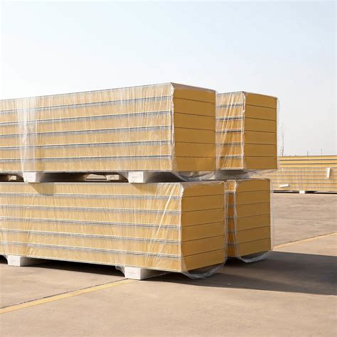 High Density Polyurethane PIR PUR Insulated Laminated Sandwich Panels