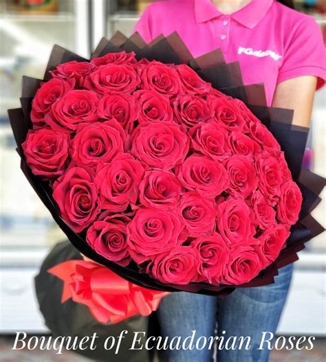 50 Ecuadorian Roses FG Davao Flowers Gifts Delivery