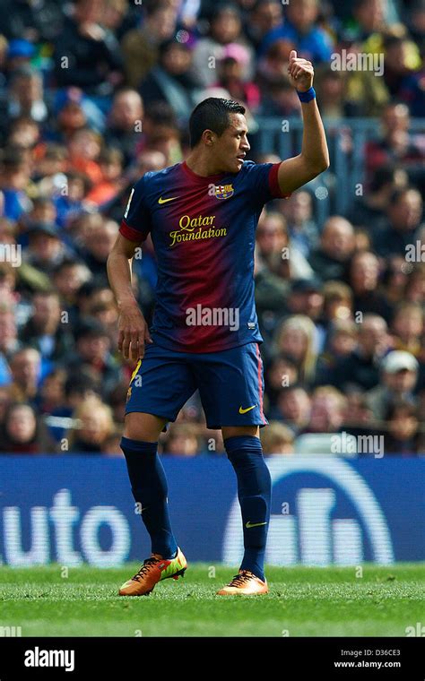 Alexis Sanchez Fc Barcelona During La Liga Soccer Match Between Fc