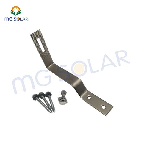 Stainless Steel 304 Solar Panel Mounting Roof Tile Hook Solar Mount