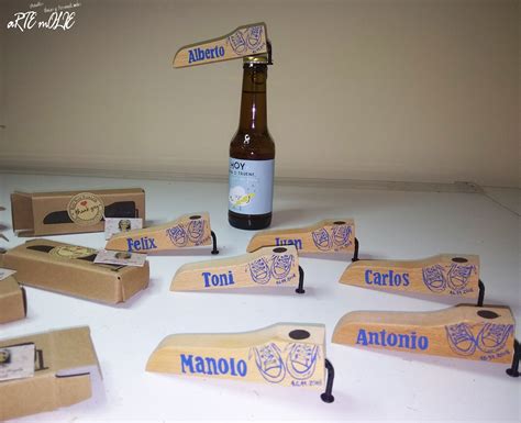 Los Abrebotellas Que Personalizamos Para El Cumplea Os De Ngela Y