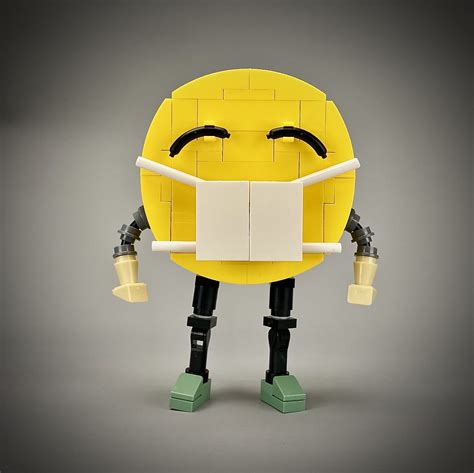 Lego Emoji With Medical Mask Lego Emoji Face With Medical Flickr