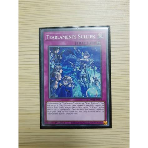 Thẻ Bài Yugioh Tcg Tearlaments Sulliek Pote En072 Common Shopee