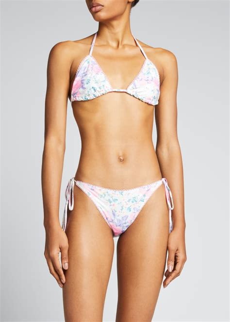 LoveShackFancy Harbor Two Piece Bikini Set Bergdorf Goodman