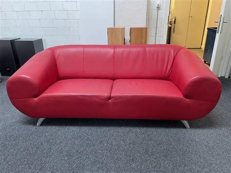 Sofa Leder Von M Bel Pfister Rot Kaufen Auf Ricardo