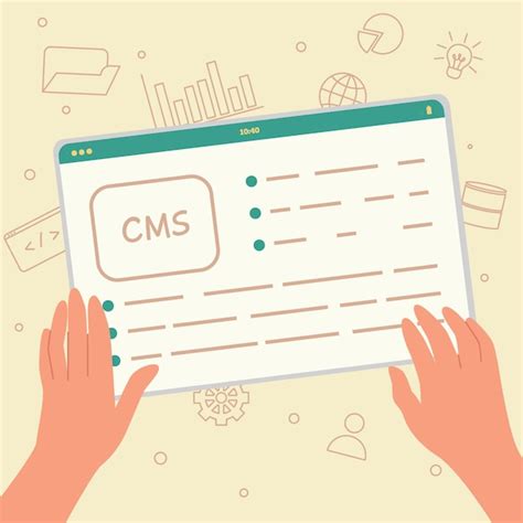 Concepto De Sistema De Gestión De Contenido O Concepto De Cms Desarrollo De Software