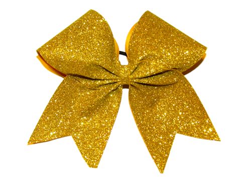 Gold Cheer Bow Clipart Svg