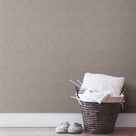 Muriva Opulent Chestnut Textured Wallpaper Wilko