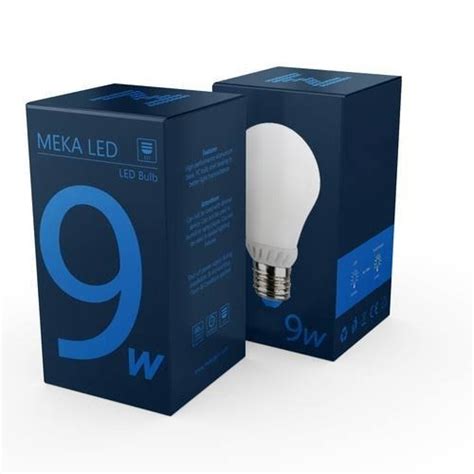 Multicolor Duplex Printed Led Bulb Packaging Box At Rs Piece In