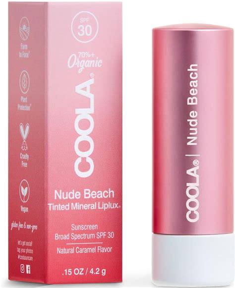 Coola Sunscreen Spf 30 Mineral Liplux Tinted Lip Balm Balsam Do Ust 4