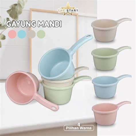 Pastel Color Bath Dipper Multipurpose Water Dipper Thick Plastic Dipper | Shopee Philippines