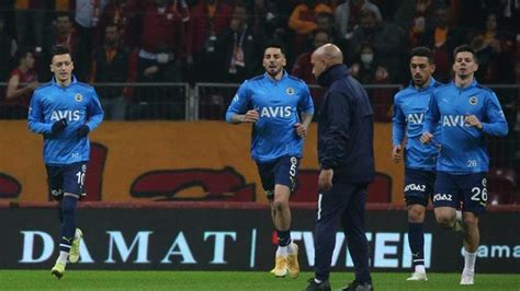 Son Dakika Haberi Galatasaray Fenerbah E Derbisinde Vitor Pereira Dan