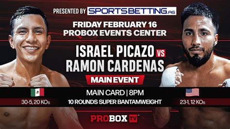 Israel Picazo Vs Ramon Cardenas 2024 — The Movie Database Tmdb