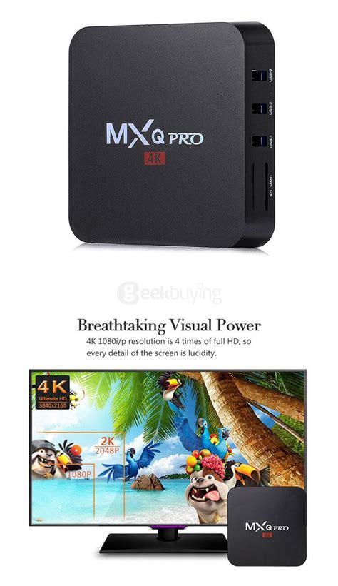 MXQ PRO RK3229 Android 5 1 4K VP9 Smart TV BOX