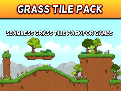 2d Game Grass Tile Pack 2d Environments Unity Asset Store