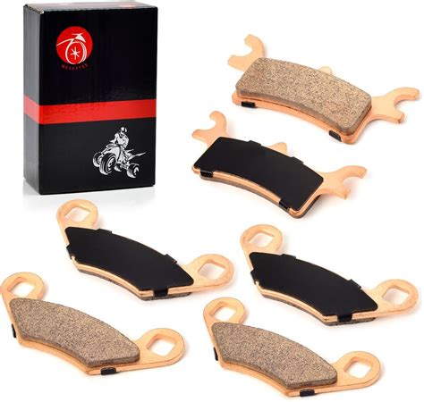 Amazon Front Rear Sintered Brake Pads Kit Compatible With