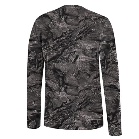 Realtree Men's Gulf Stream Performance Fishing Long Sleeve Shirt