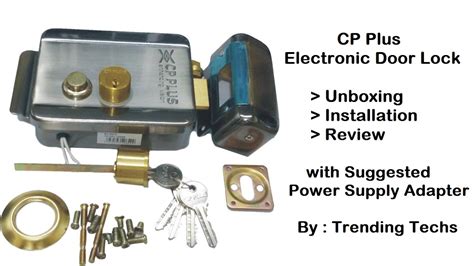 Cp Plus Electronic Door Lock Unbox Install And Review Youtube