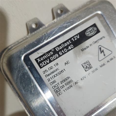 Hella 5DV 009 610 40 Xenon Xenius Ballast D3S ECU GENUINE EBay