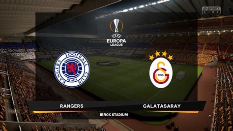 Rangers Galatasaray Uefa Europa League Efootball Pes