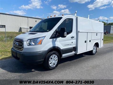 2016 Ford Transit Cutaway 250 With Knapheide Utility Body KUV Style