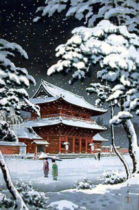 Japan art and Buddhism and Shintoism in the snow – Modern Tokyo Times