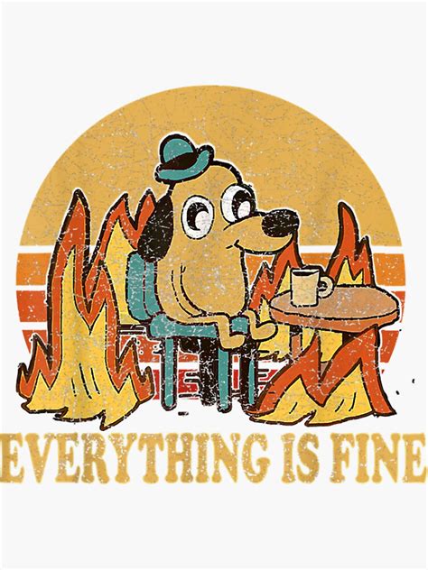 funny dog meme  shirt   fine funny dog drinking coffee