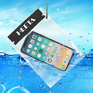 Amazon Heeta Pack Clear Waterproof Dry Bag Water Tight Cases