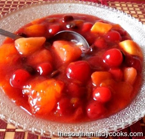 Crock Pot Fruit Compote The Southern Lady Cooks