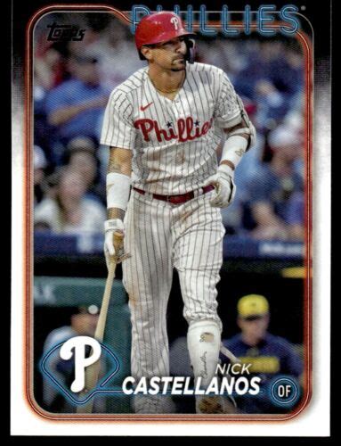 Nick Castellanos Topps Philadelphia Phillies Baseball