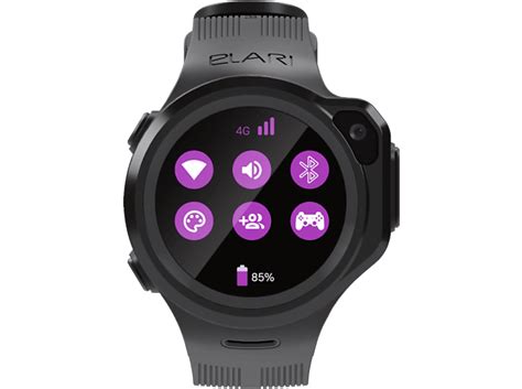 Smartwatch infantil | Elari KidPhone 4GR, 1.3", 48 horas, 4G, Bluetooth ...