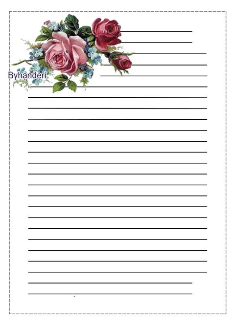 Byhanderi ☆ 。 ★ ・∵∵ ・・ ・ ☆ Free Printable Stationery