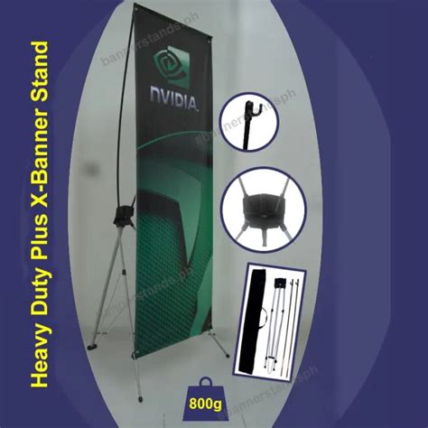 X Banner Stand 2 Ft X 5 Ft Heavy Duty Plus 2x5 X Banner Standee For